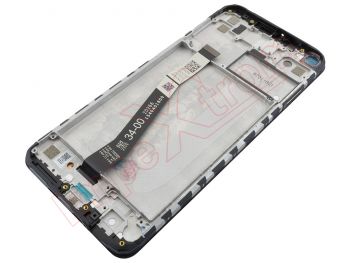 Black full screen Service Pack housing housing IPS LCD with frame for Xiaomi Redmi Note 9, M2003J15SC, M2003J15SG, M2003J15SS